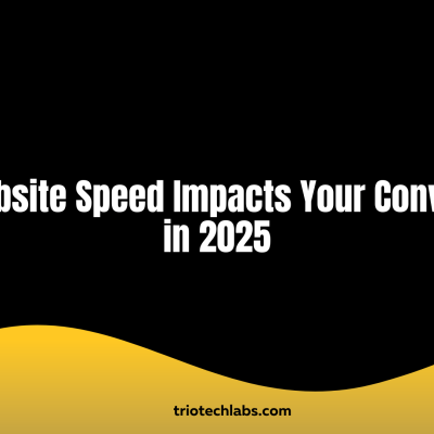How Website Speed Impacts Your Conversions in 2025